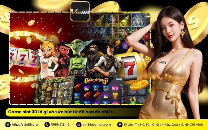 Game slot 3D là gì và sức hút từ đồ họa đa chiều