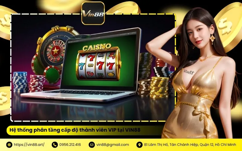 Hệ thống phân tầng cấp độ thành viên VIP tại VIN88