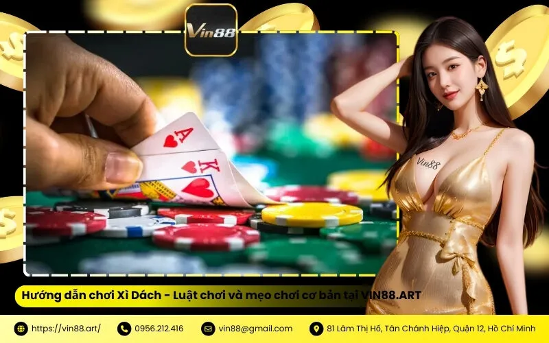 Hướng dẫn chơi Xì Dách - Luật chơi và mẹo chơi cơ bản tại VIN88.ART