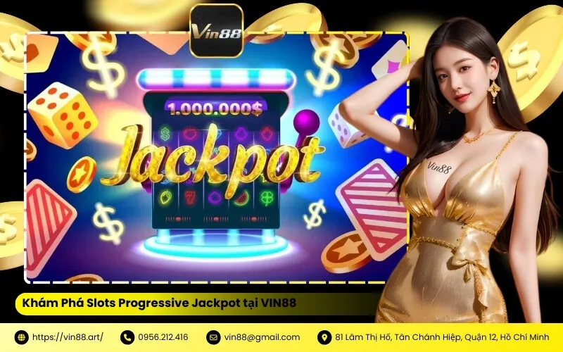 Khám Phá Slots Progressive Jackpot tại VIN88