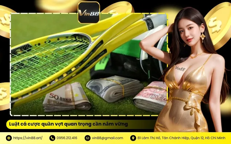 Luật cá cược quần vợt quan trọng cần nắm vững