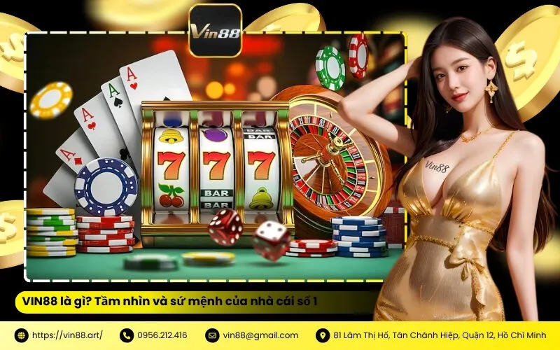 VIN88 là gì? Tầm nhìn và sứ mệnh của nhà cái số 1